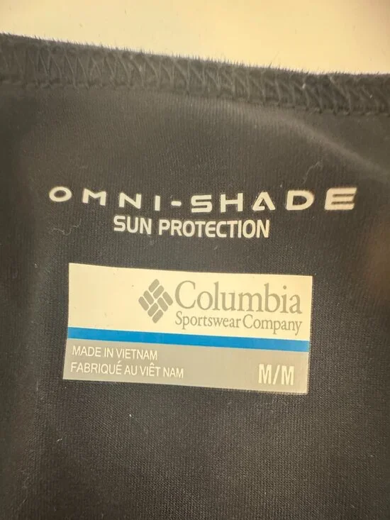 Columbia Omni-Shield Sun Protection Sleeveless Black Dress Scoop Neck Med - Picture 6 of 6